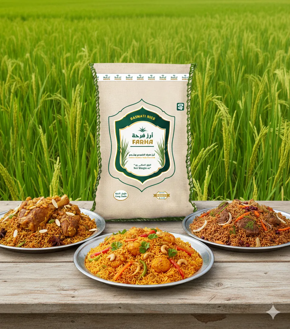 Farah – Golden Sella Basmati served