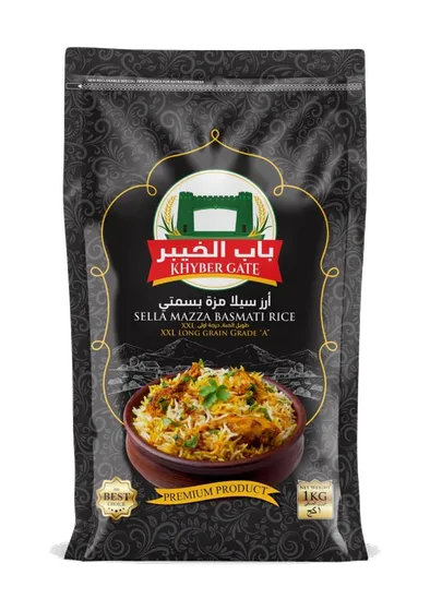 Khayber Gate – Creamy Sella Basmati — 1 kg