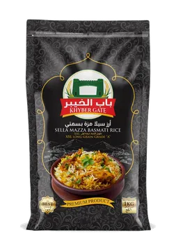 Khayber Gate – Creamy Sella Basmati — 1 kg